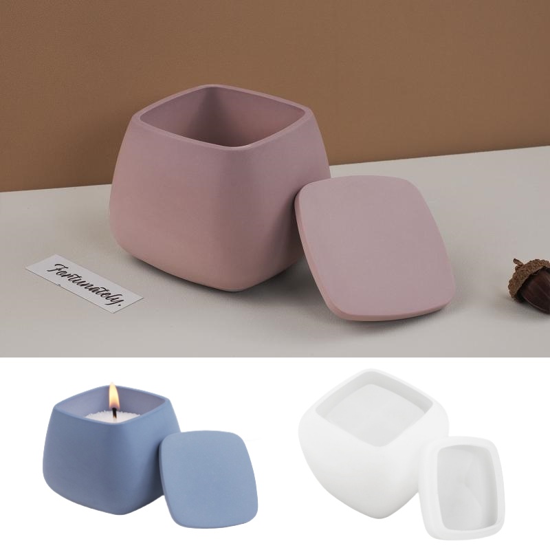 Candle Making Factory - 1set Square Storage Box UV Resin