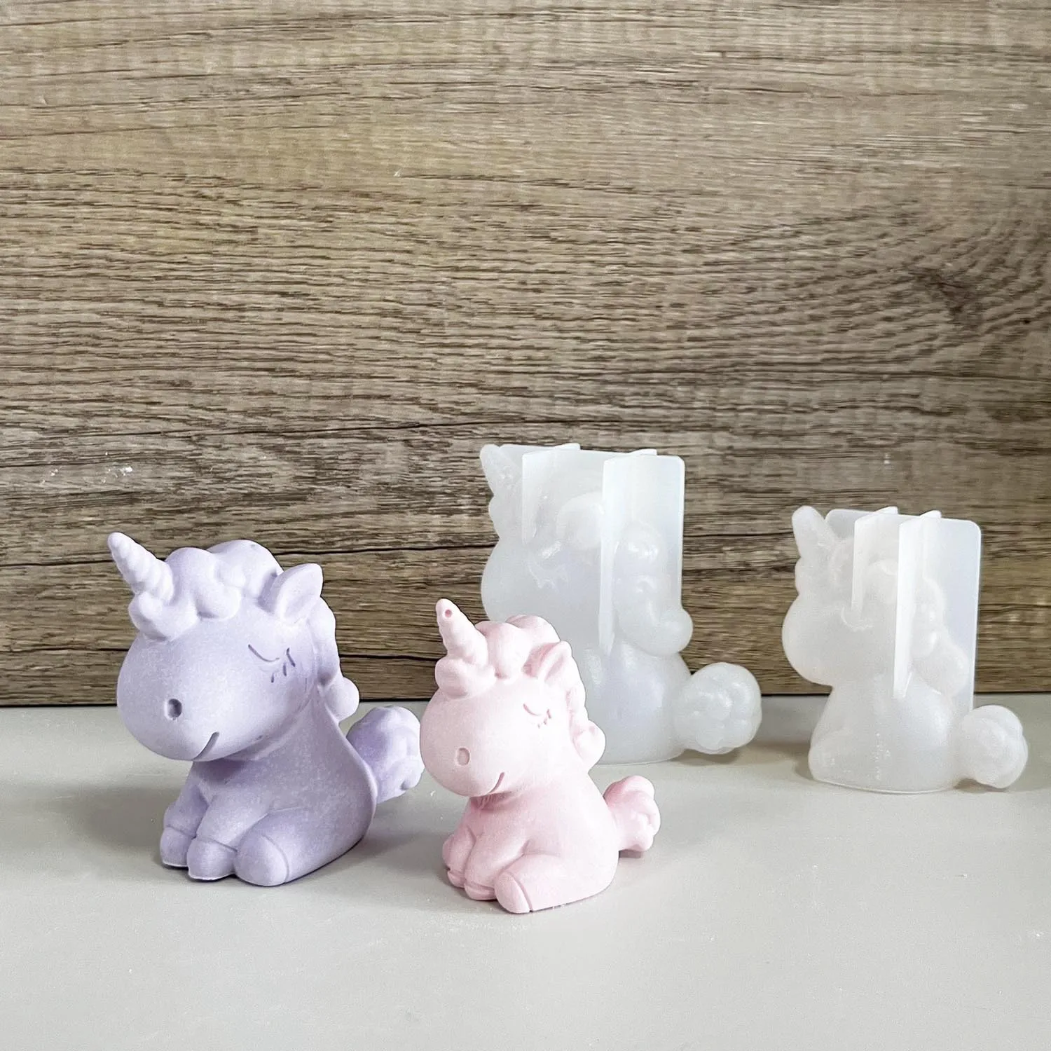Candle Making Factory - 3D Geometric Silicone Unicorn Cat Deer