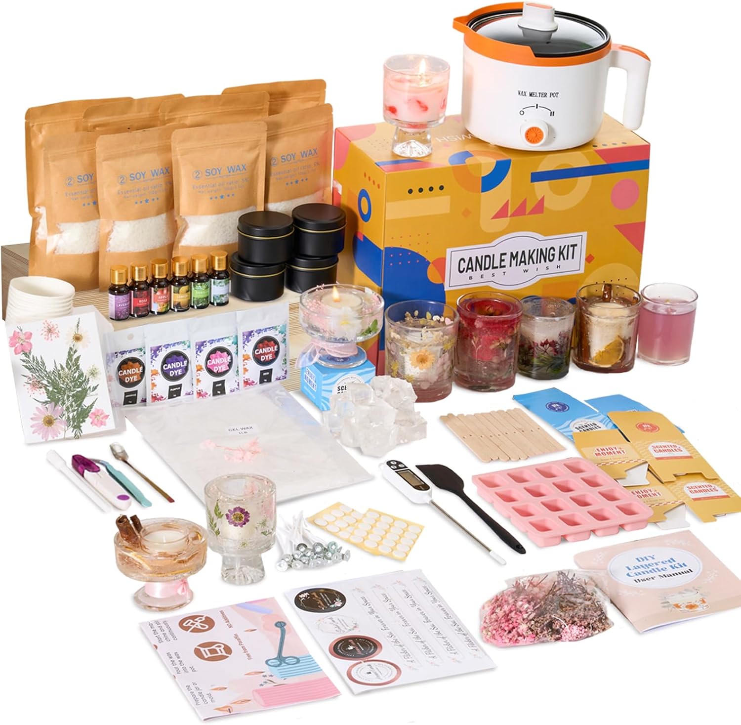 Candle Making Jelly - 2-in-1 Soy & Jelly Wax DIY