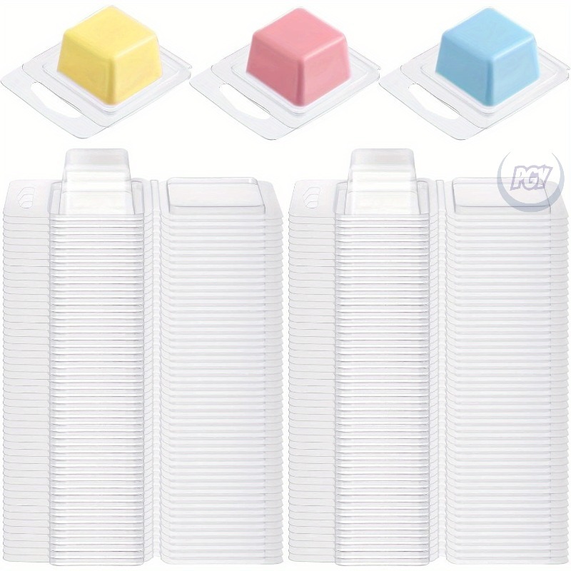 Candle Making Reno - 20/50pcs Clear Plastic Wax Melt Molds