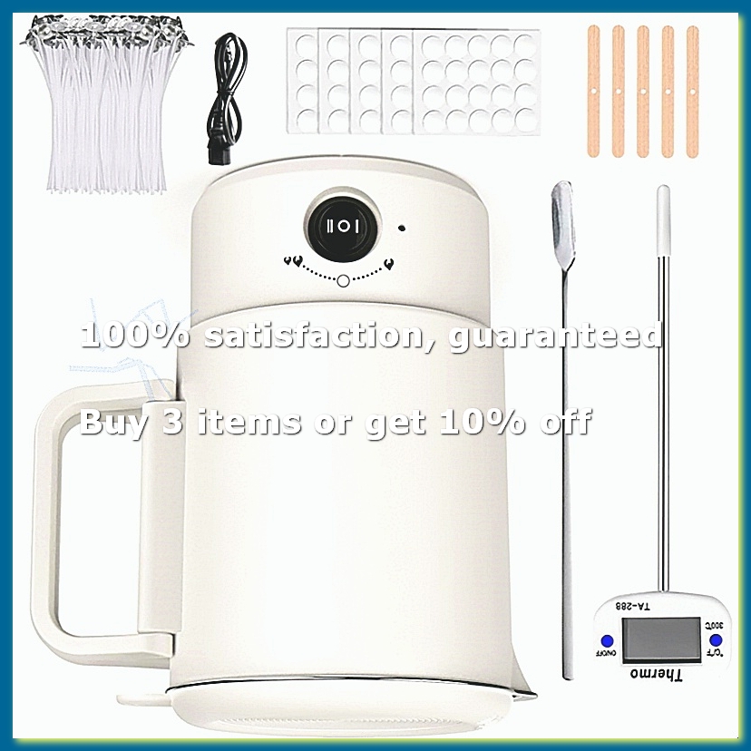 Candle Making Thermometer - A49I-Electric Wax Melting Pot Kit with