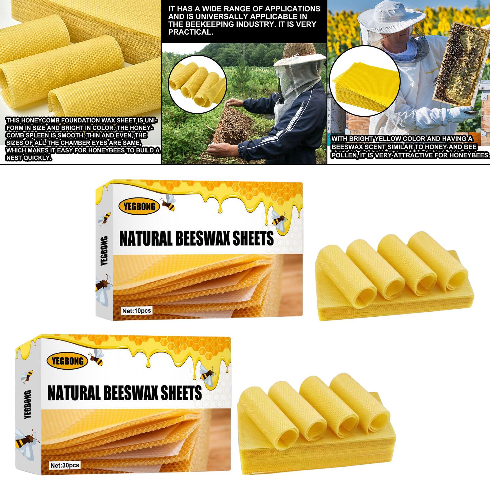 Beeswax Sheets, Beekeeping Fou - đánh giá và giá Candle Making Kits