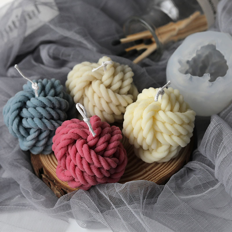 3D Wool Shape Candle Mold Scen - đánh giá và giá Candle Making Jelly