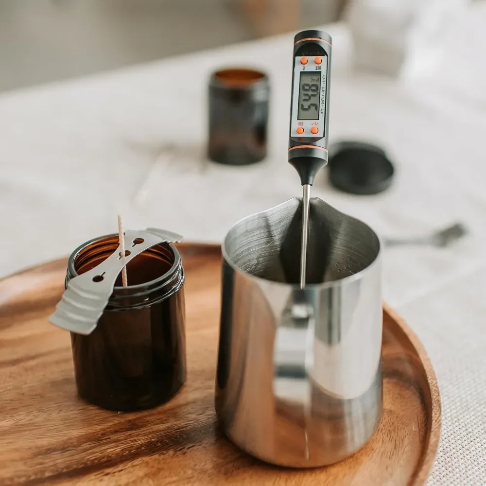 5Pcs 400ml/800ml Wax Melting P - đánh giá và giá Candle Making Thermometer