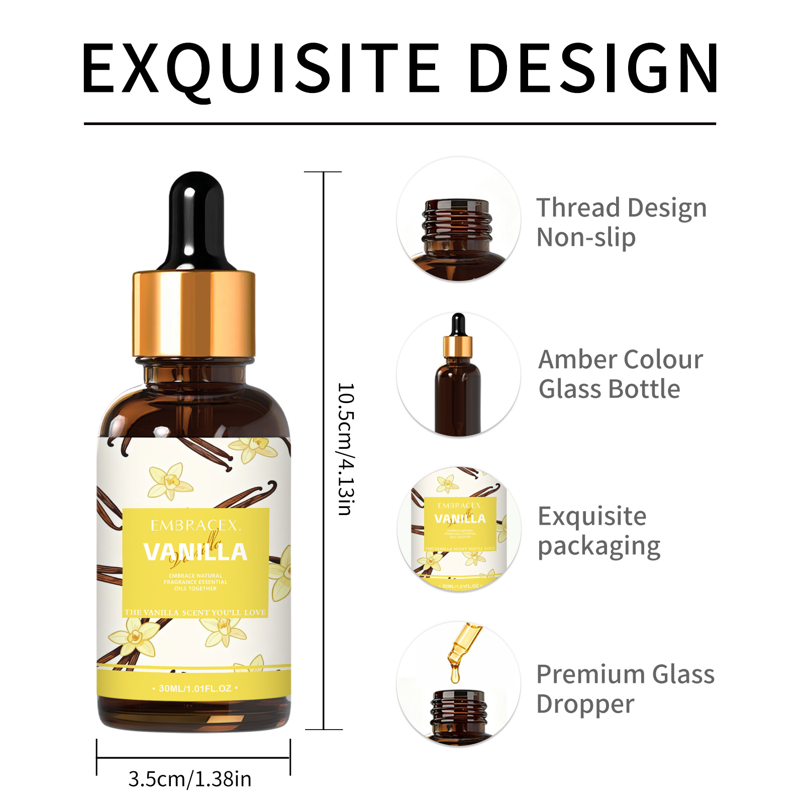 30ml Vanilla Essential Oil For - đánh giá và giá Candle Making Supplies