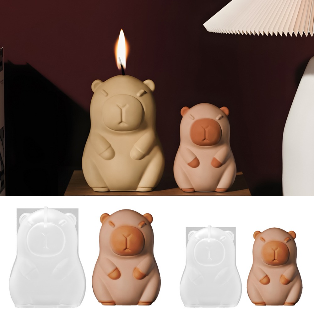 Standing Capybara Scent Candle - đánh giá và giá Candle Making Reno