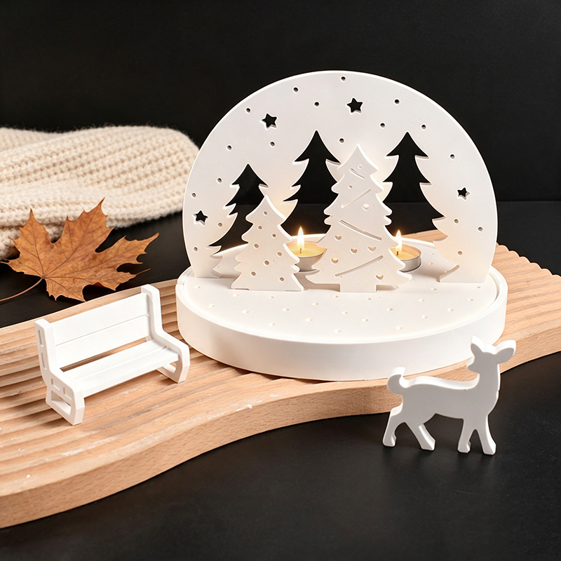 Christmas Elk Tealight Candle  - đánh giá và giá Candle Making Kits