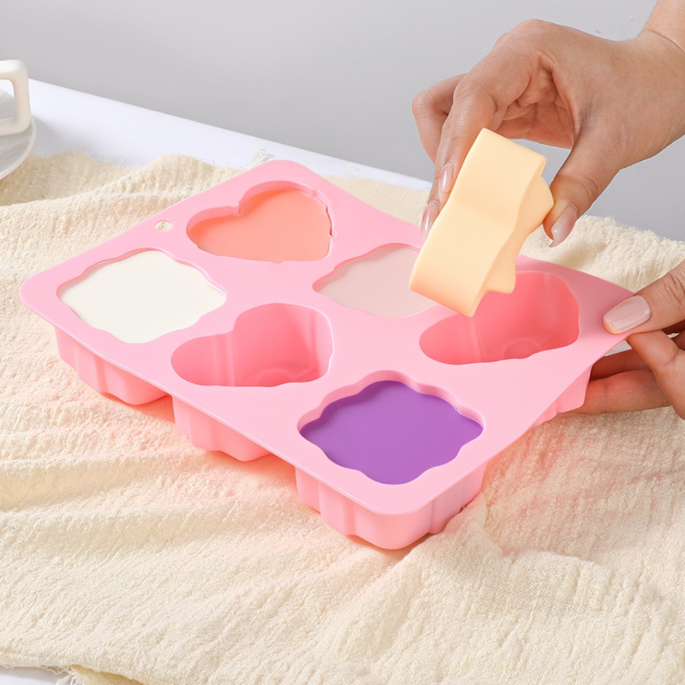 Square Heart Shape Silicone Mo - đánh giá và giá Candle Making Jelly