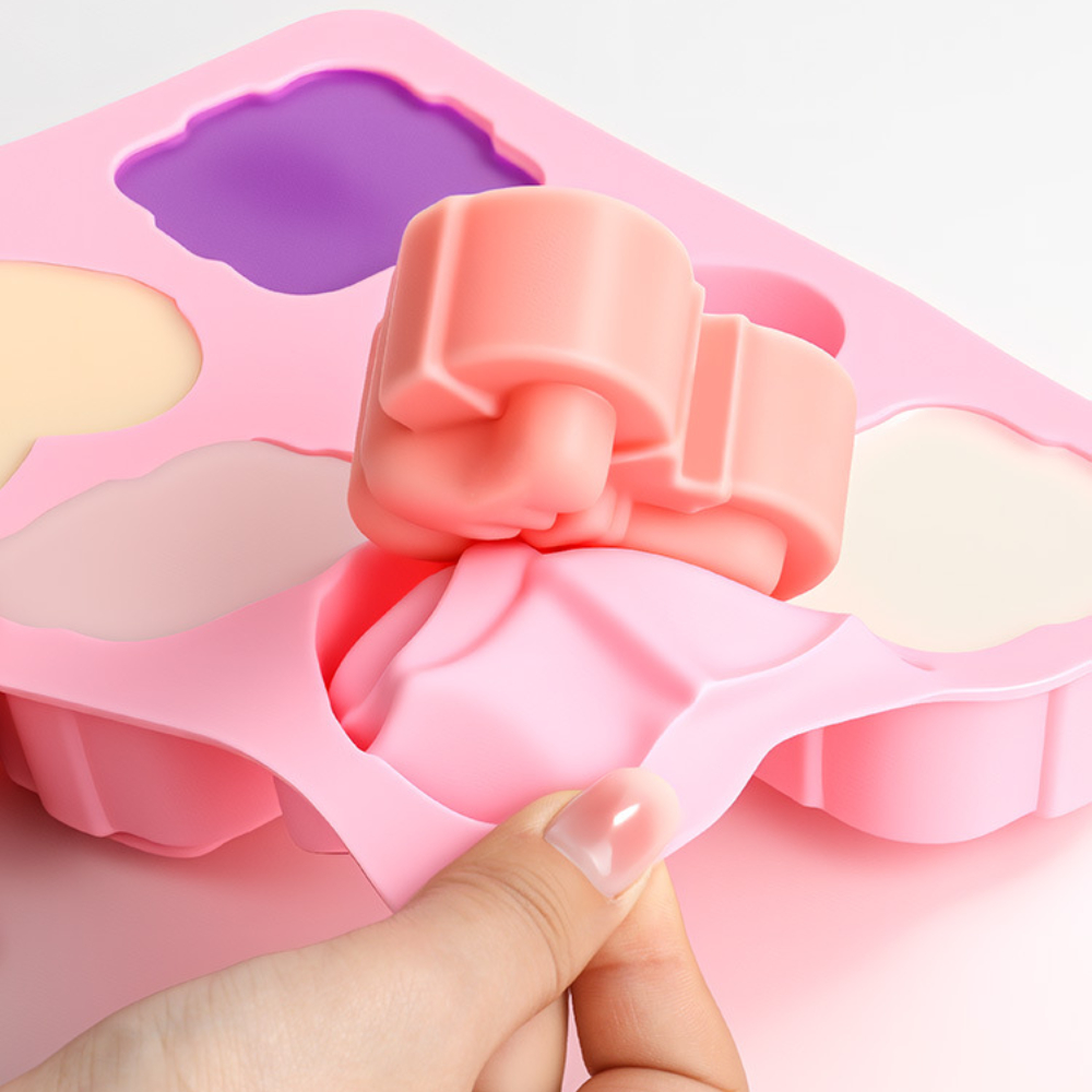 Square Heart Shape Silicone Mo - đánh giá và giá Candle Making Jelly