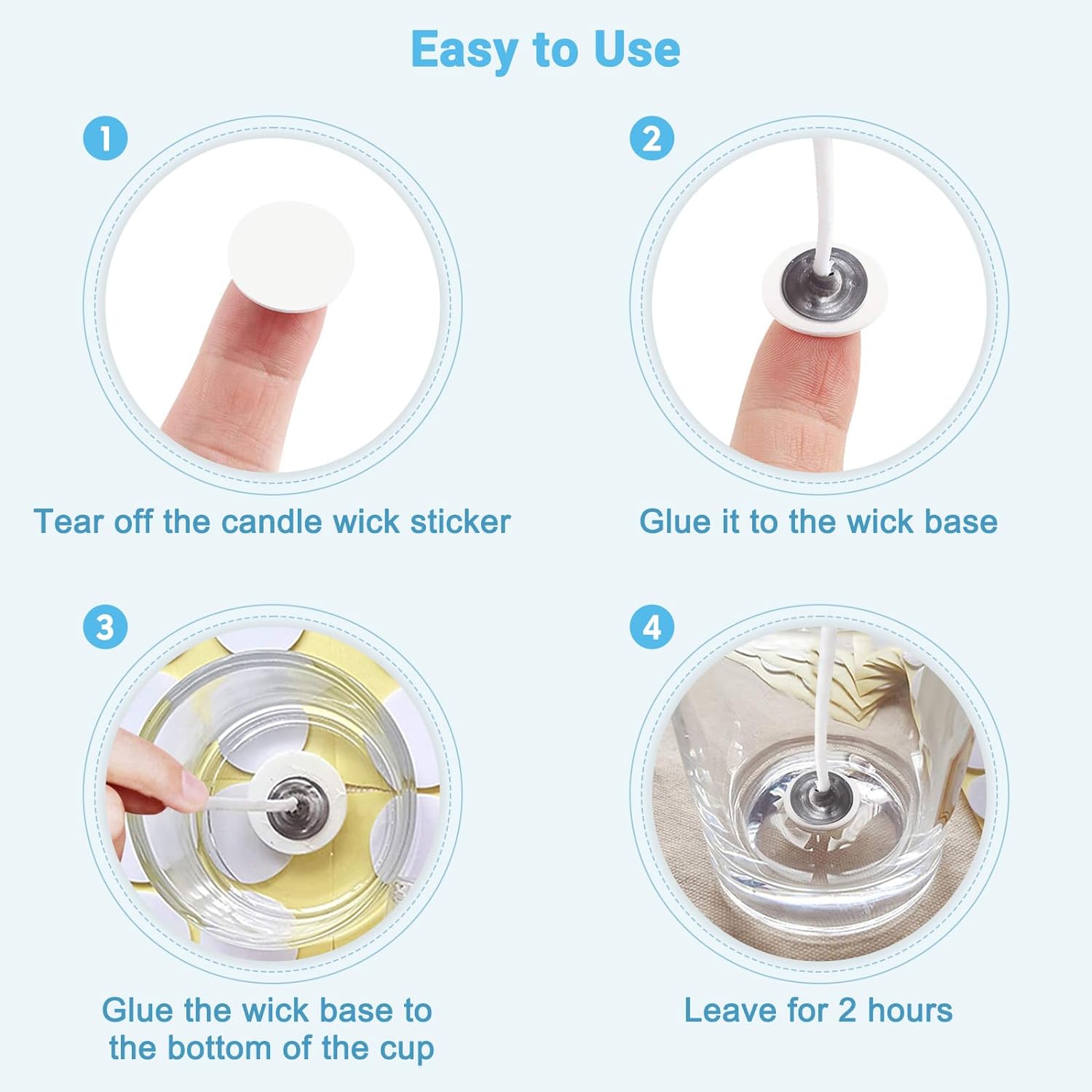 400PCS/100PCS Candle Wick Stic - đánh giá và giá Candle Making Factory