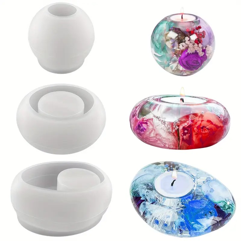 Tealight Candle Holder Resin S - đánh giá và giá Candle Making Factory