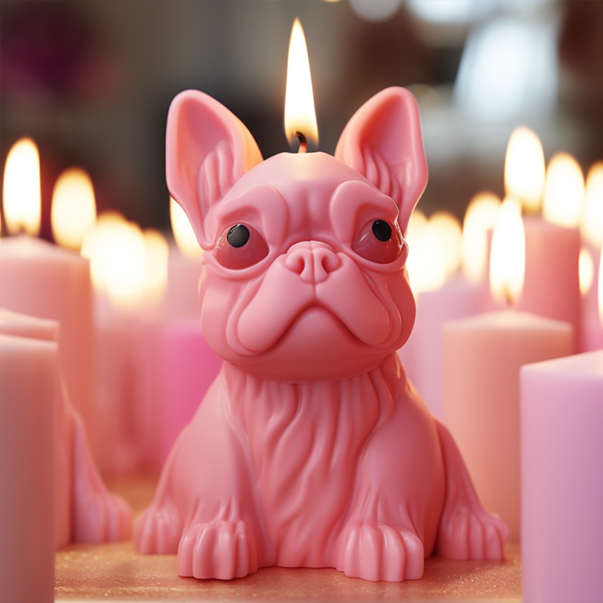 Pekingese Puppy Pug Animal Can - đánh giá và giá Candle Making Kits