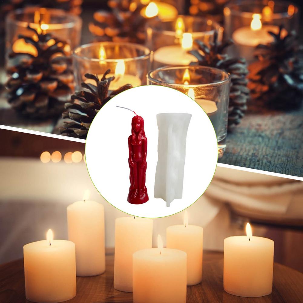 Tự Làm Nến Khuôn Hình Người Nế - đánh giá và giá Candle Making Factory