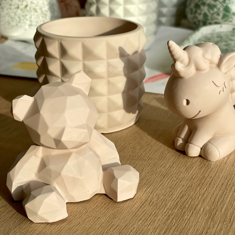 3D Stereo Gấu Khuôn Silicon Di - đánh giá và giá Candle Making Jelly