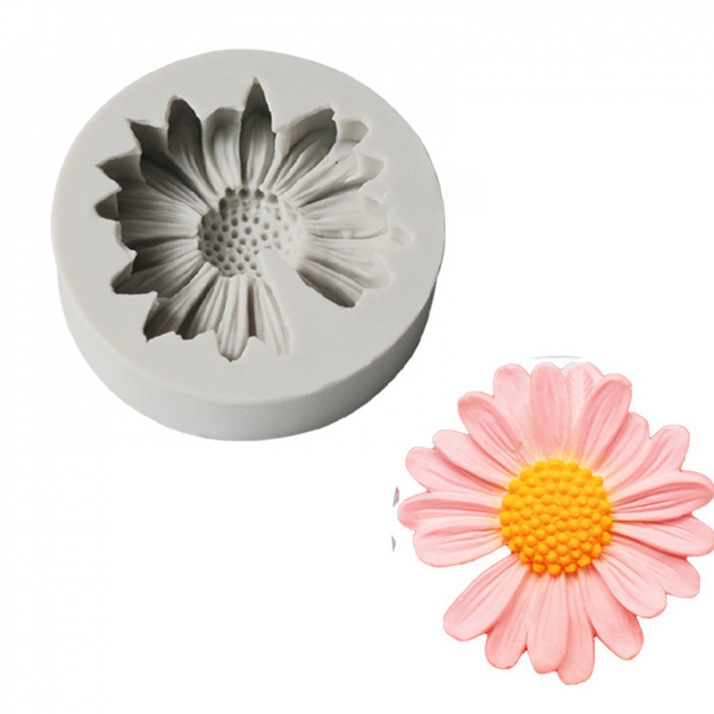 3D Daisy Flower Mold Sun Flowe - đánh giá và giá Candle Making Supplies