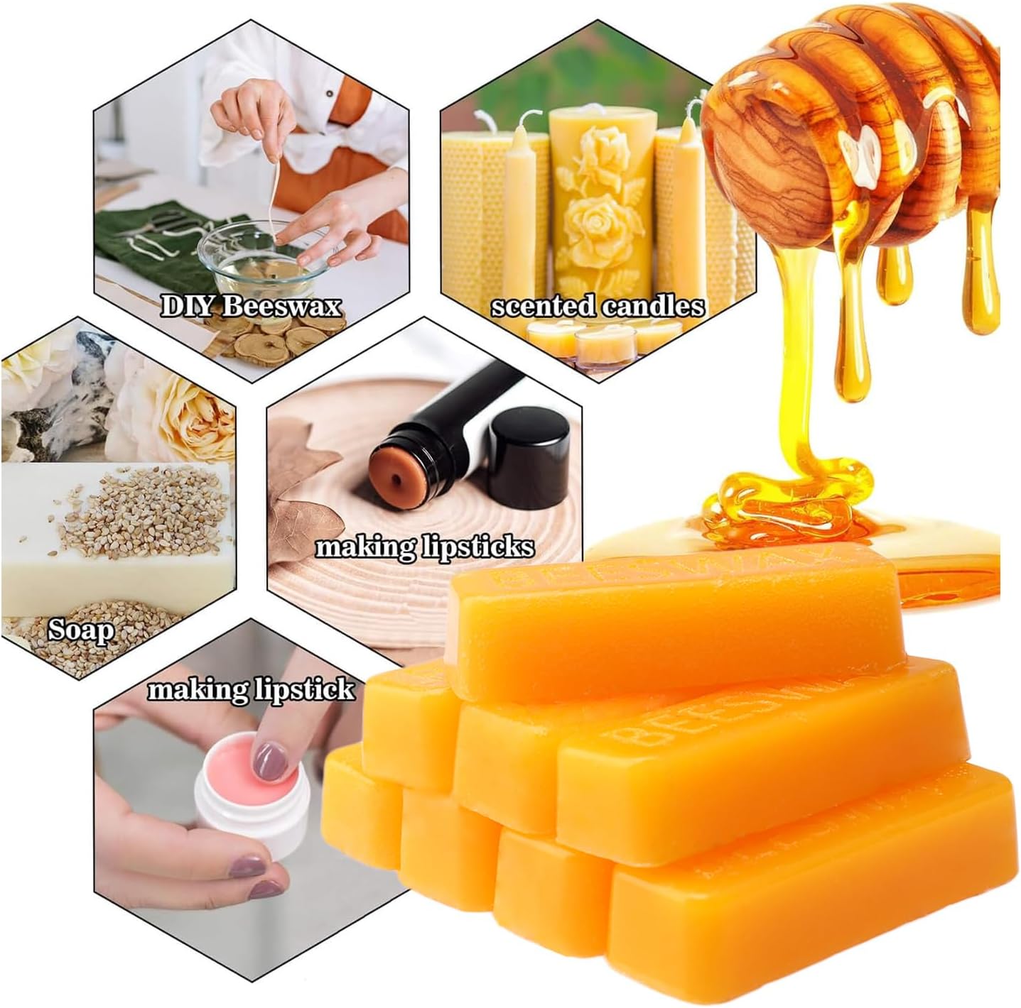 Beeswax Bar, Candle Wax Block  - đánh giá và giá Candle Making Reno