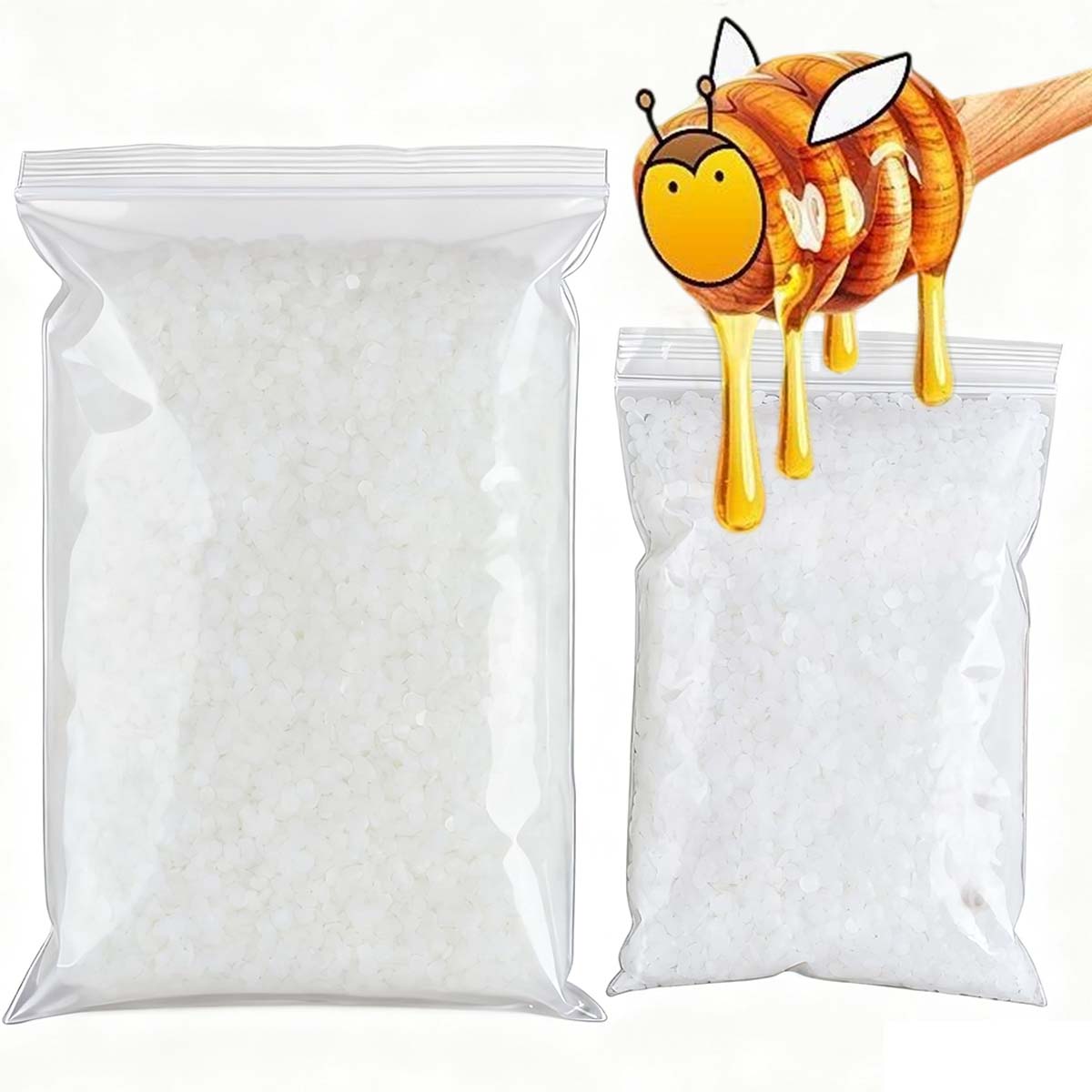 200g-1000g White Beeswax Pure  - đánh giá và giá Candle Making Reno