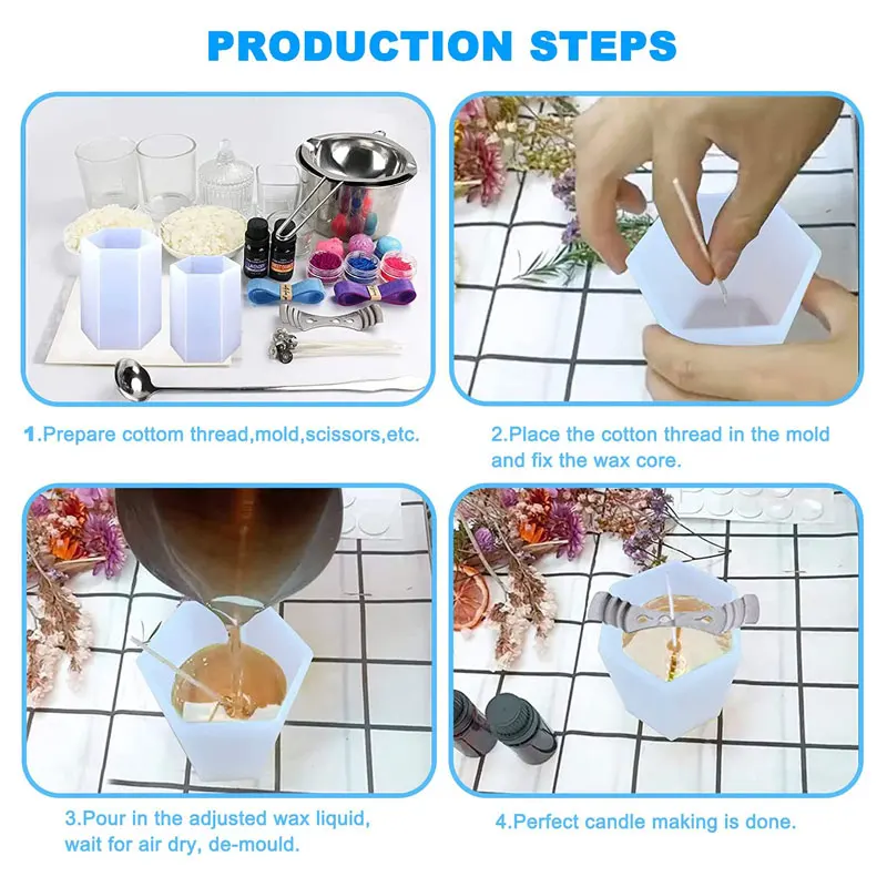 Xi Lanh Nến Silicon Khuôn Nhựa - đánh giá và giá Candle Making Reno