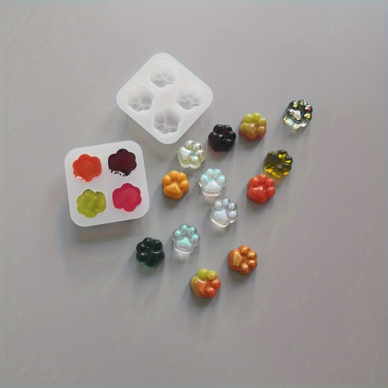 1Cat Paw Pattern Silicone Mold - đánh giá và giá Candle Making Kits