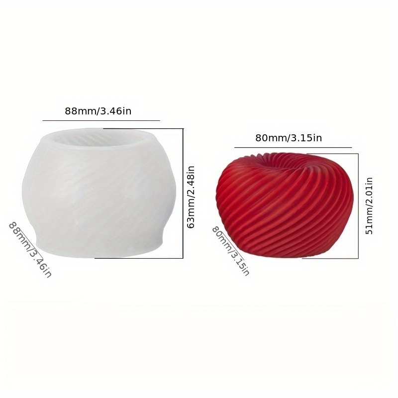A trendy red apple silicone mo - đánh giá và giá Candle Making Factory