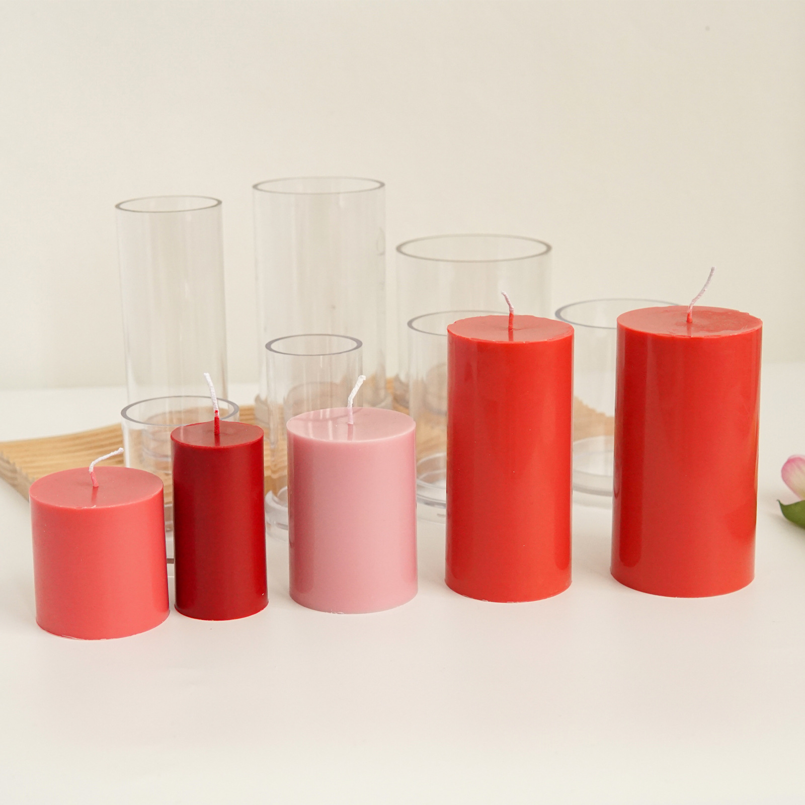 Khác Nhau 3D Hình Trụ Xông Khu - đánh giá và giá Candle Making Kits