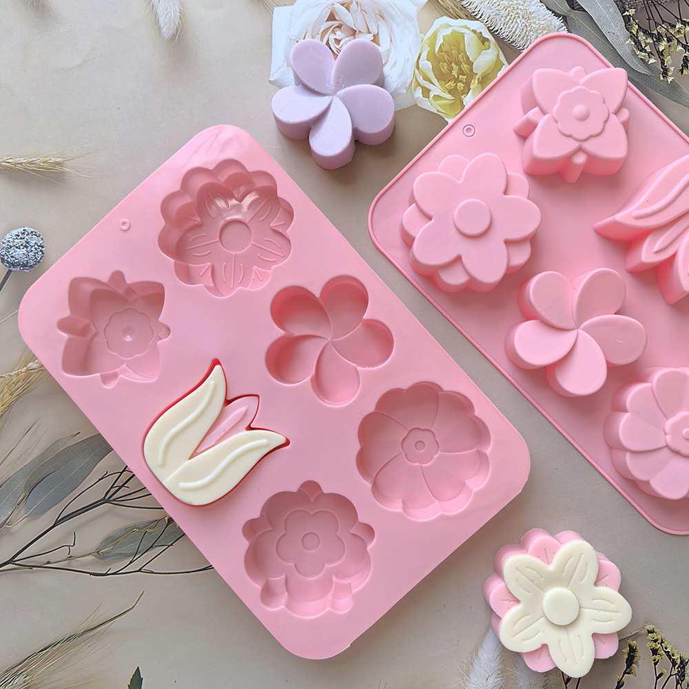 kinds Flower Silicone Molds Di - đánh giá và giá Candle Making Factory