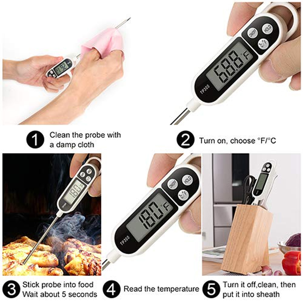 1pcs Digital Meat Food Thermom - đánh giá và giá Candle Making Thermometer
