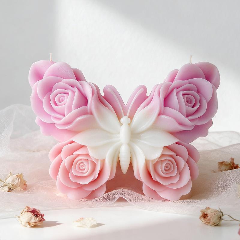 DIY Rose Butterfly Form Silico - đánh giá và giá Candle Making Supplies