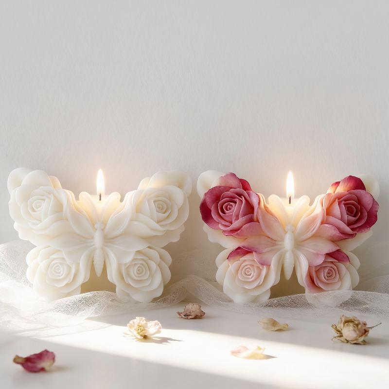 DIY Rose Butterfly Form Silico - đánh giá và giá Candle Making Supplies