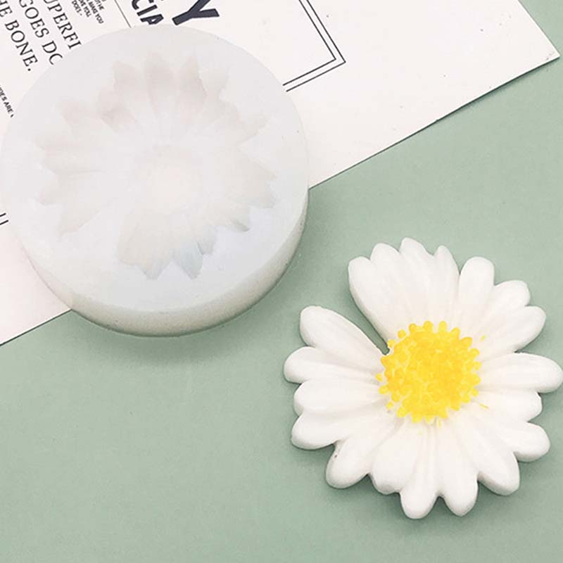 DIY Candle Silicone Mold Daisy - đánh giá và giá Candle Making Reno