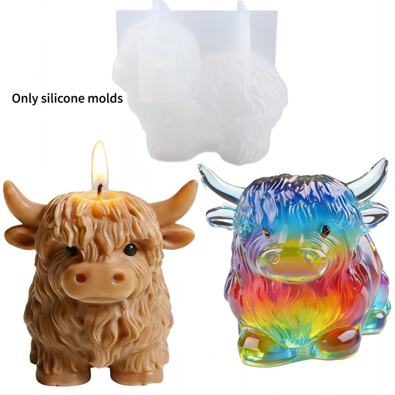 1 Pieces3DSilicone mold in the - đánh giá và giá Candle Making Jelly