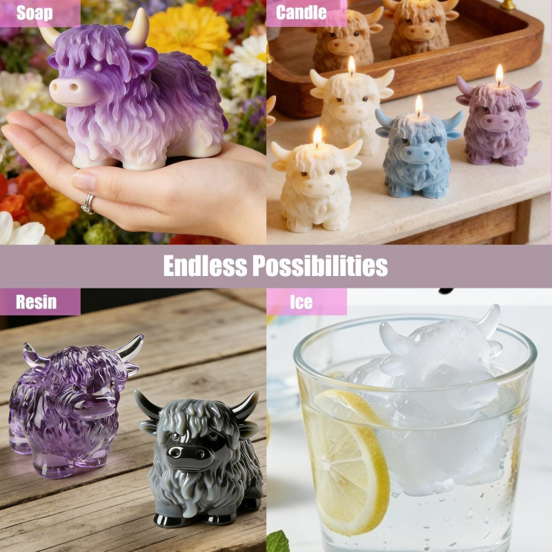 1 Pieces3DSilicone mold in the - đánh giá và giá Candle Making Jelly