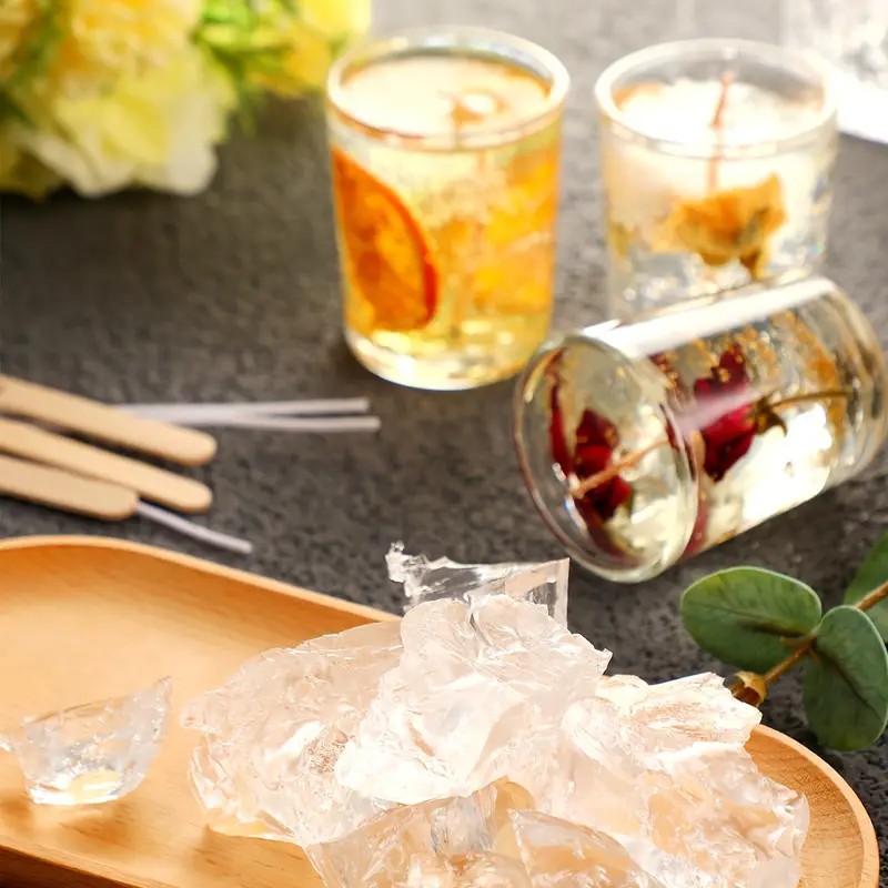 Transparent Crystal Wax, Jelly - đánh giá và giá Candle Making Jelly